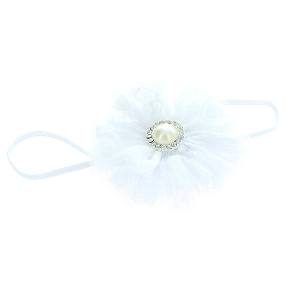 Tulle Flower Headbands